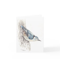 Nuthatch Greeting Card