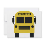 nuthouse icon personalized invitations