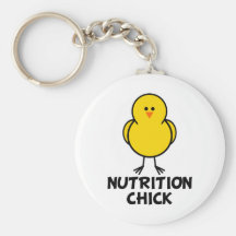 Nutrition Chick Key Chain