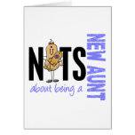 Nuts About Being A New Aunt 1 Blue Card