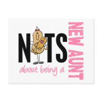 Nuts About Being A New Aunt 1 Pink