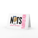 Nuts About Being A New Grandpa 1 Pink cards