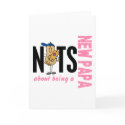 Nuts About Being A New Papa 1 Blue cards