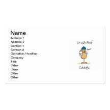 Nuts About Coaching T-shirts and Gifts Business Card Template