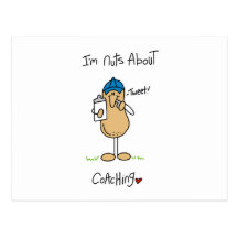 Nuts About Coaching T-shirts and Gifts Postcards