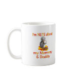 Nuts about Mummy & Daddy mugs