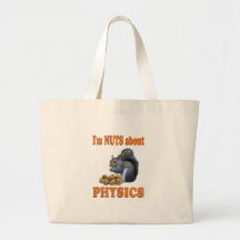 Nuts About Physics Tote Bag