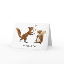 Nuts about You! Greetings Card