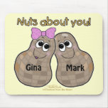Nuts About You! Mouse Pad