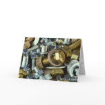 Nuts and bolts greeting cards