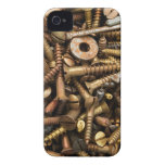 Nuts & Bolts background iPhone 4/s case Iphone 4 Case-mate Cases