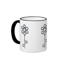 Nuts&Screws Flowers Mug