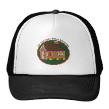 Nutty Gingerbread House Hats