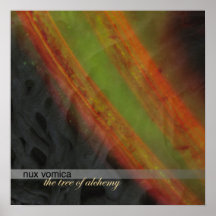 Nux Vomica Tree of Alchemy Poster