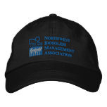 NW Biosolids Cap - Black Embroidered Baseball Cap