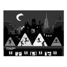 NY Boogy Nights Post Cards