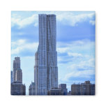 NY By Gehry / 8 Spruce St from the East River A1 magnets