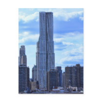 NY By Gehry / 8 Spruce St from the East River A1 Post Cards