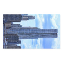 NY By Gehry / 8 Spruce St from the East River A1 Stickers