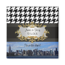 NY City Skyline Invitation Suite B1 Save the Date