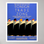NY Foreign Trade Zone 1937 WPA