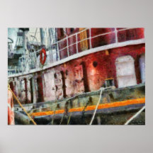NY - Lil' Tugboat Poster