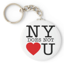 NY No Love keychains
