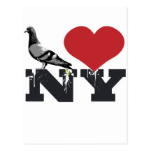 NY Pigeon Postcards