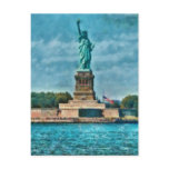 NY - The Statue of Liberty postcards