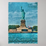 NY - The Statue of Liberty posters