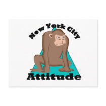 NYC Attitude Postcard