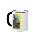 NYC Central Park View of 5th Ave Hotels Coffee Mug