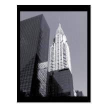 NYC Chrysler Building Postcard