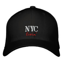 NYC livin' Embroidered Cap/Hat Embroidered Hats