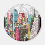 NYC Skyline Fridge Magnets