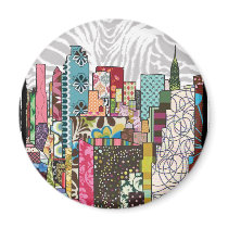 NYC Skyline magnets