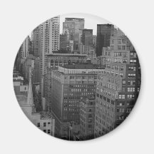 NYC Skyline Photo Magnet