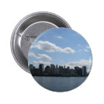 NYC skyline Pinback Buttons