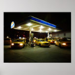 NYC Taxi Cab Oasis, East Village, NYC, Medium posters