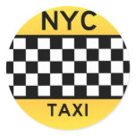 NYC TAXI sticker