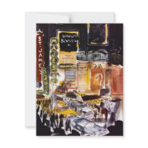 NYC THEATRE DISTRICT THEMED INVITATION ~ Sweet 16