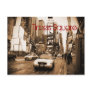 NYC Times Square Taxi Postcard