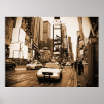 NYC Times Square Taxi posters