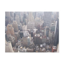 NYC View South Down 5th Avenue Postcard
