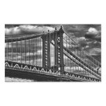 NYC's Manhattan Bridge BW A1 stickers