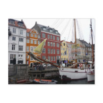 nyhavn boat post cards