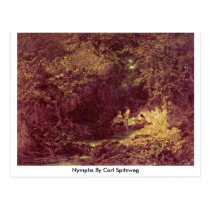 Nymphs By Carl Spitzweg postcards
