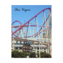 nyny vegas coaster postcards