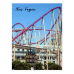 nyny vegas coaster postcard