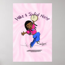 Nzinga - Make a Joyful Noise Pink - POSTER